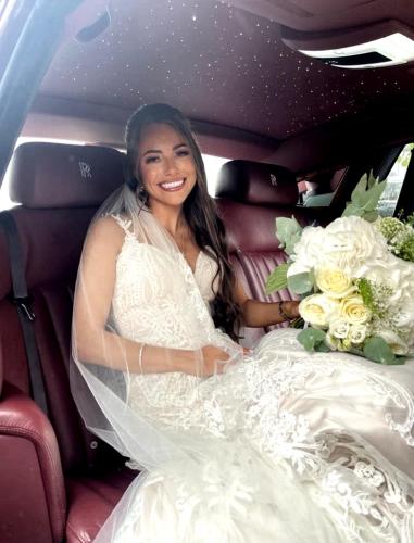 Here comes the bride